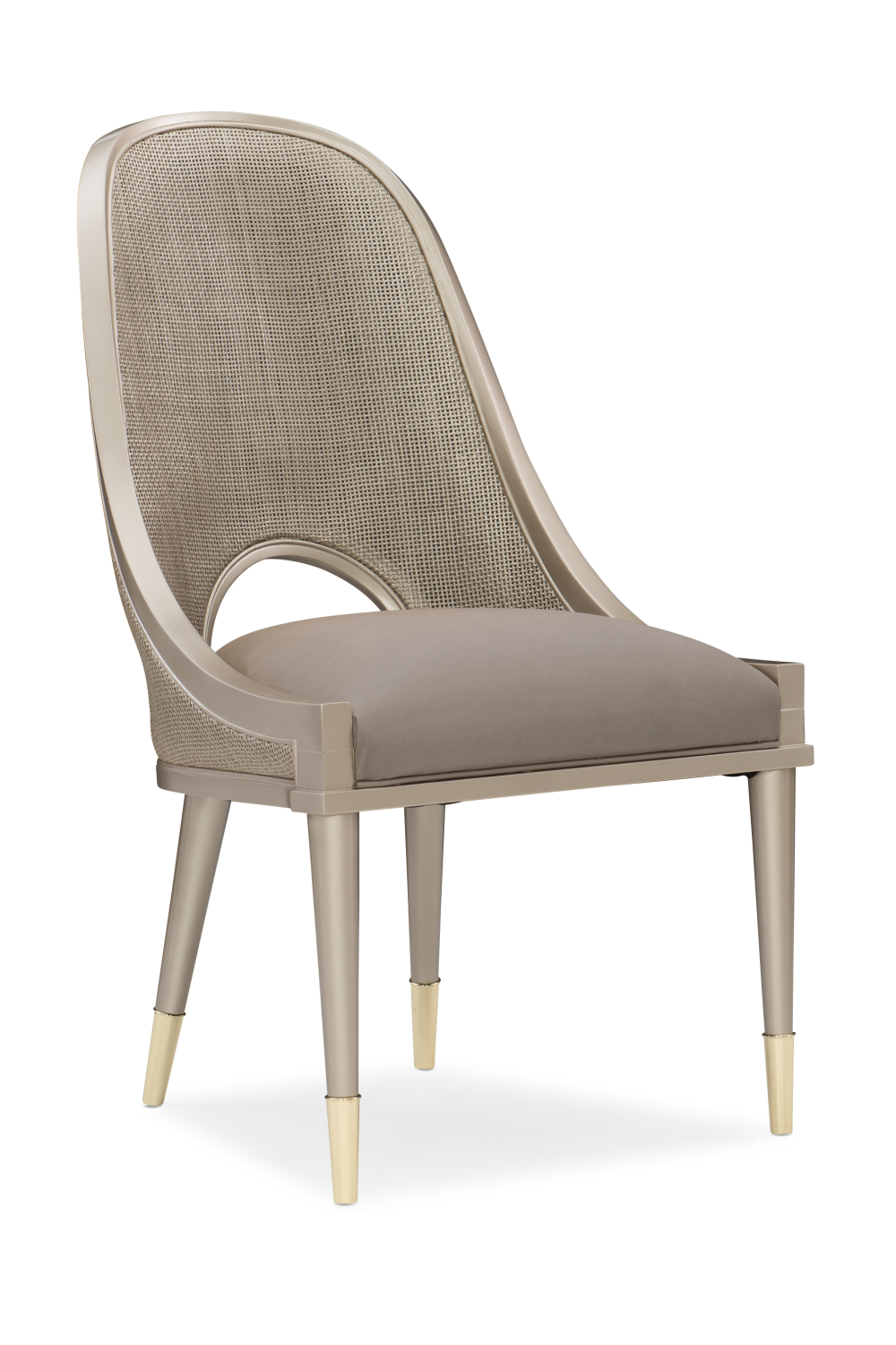 Cut-Out Back Dining Chair – Cane I Join You – side view
