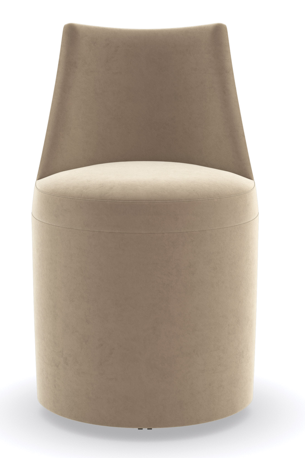 Sculptural Modern Dining Chair | Caracole Barrel Roll | Oroa.com
