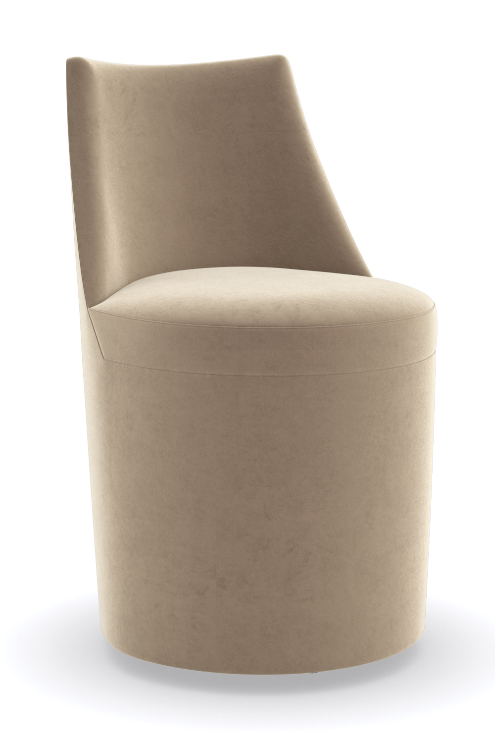 Sculptural Modern Dining Chair | Caracole Barrel Roll | Oroa.com