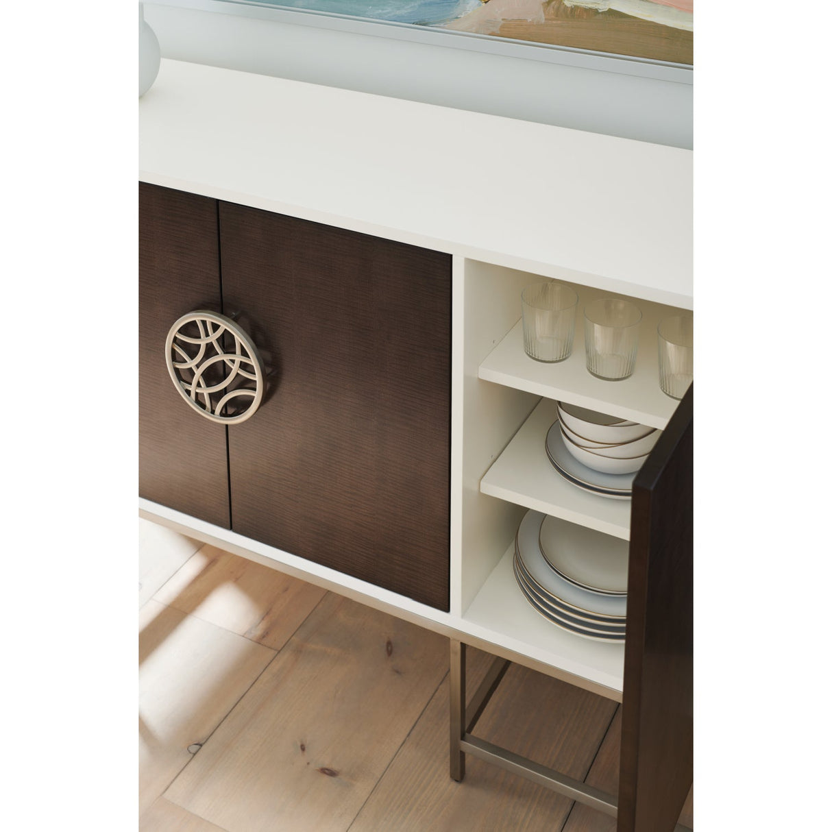 Wooden 4-Door Sideboard – A Touch of Class – rear view