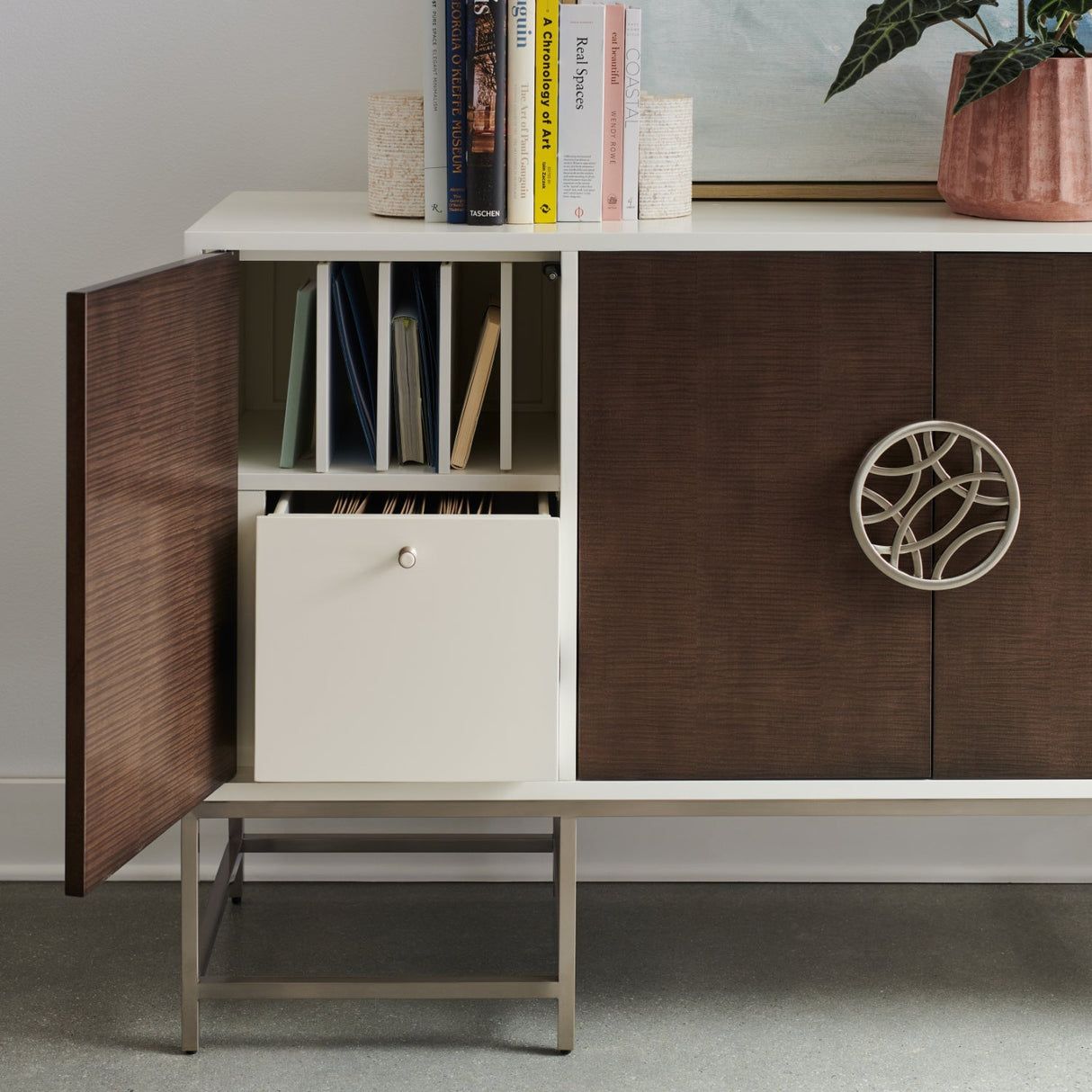 Wooden 4-Door Sideboard – A Touch of Class – alternate view 6