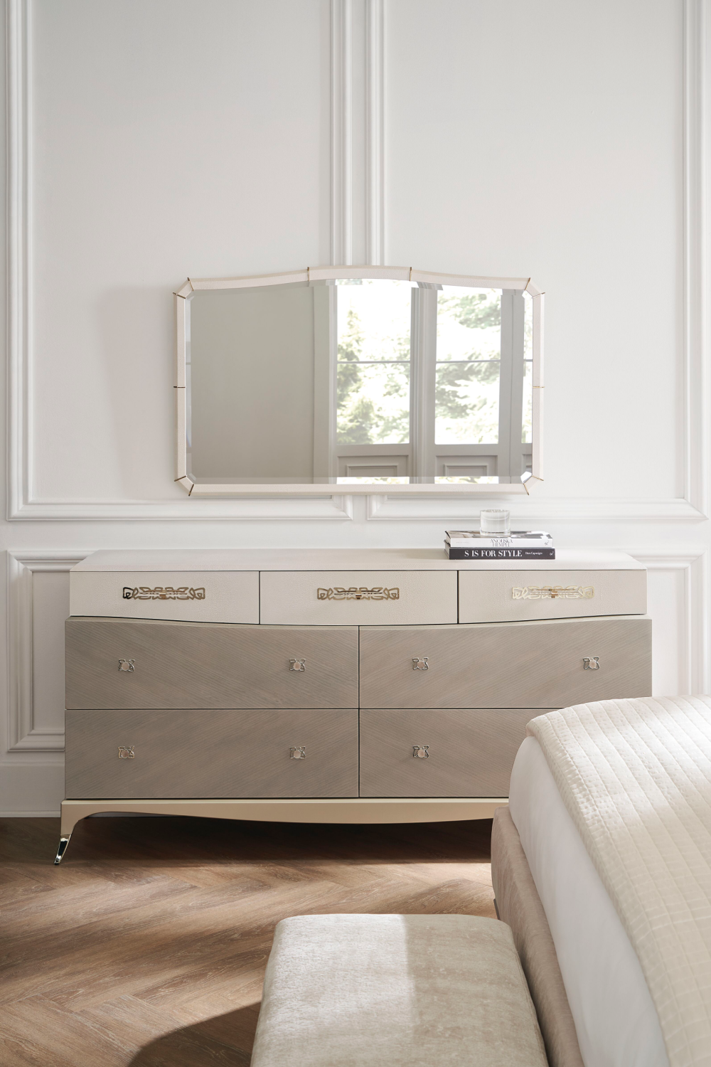 Shagreen Modern Dresser | Caracole Tempo | Oroa.com