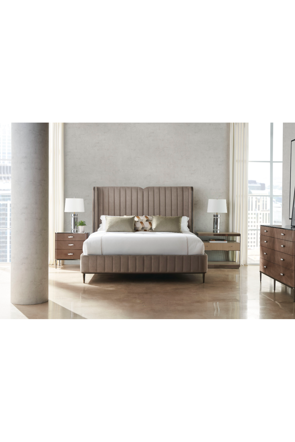 Starburst-Patterned Dresser | Caracole Prism | Oroa.com
