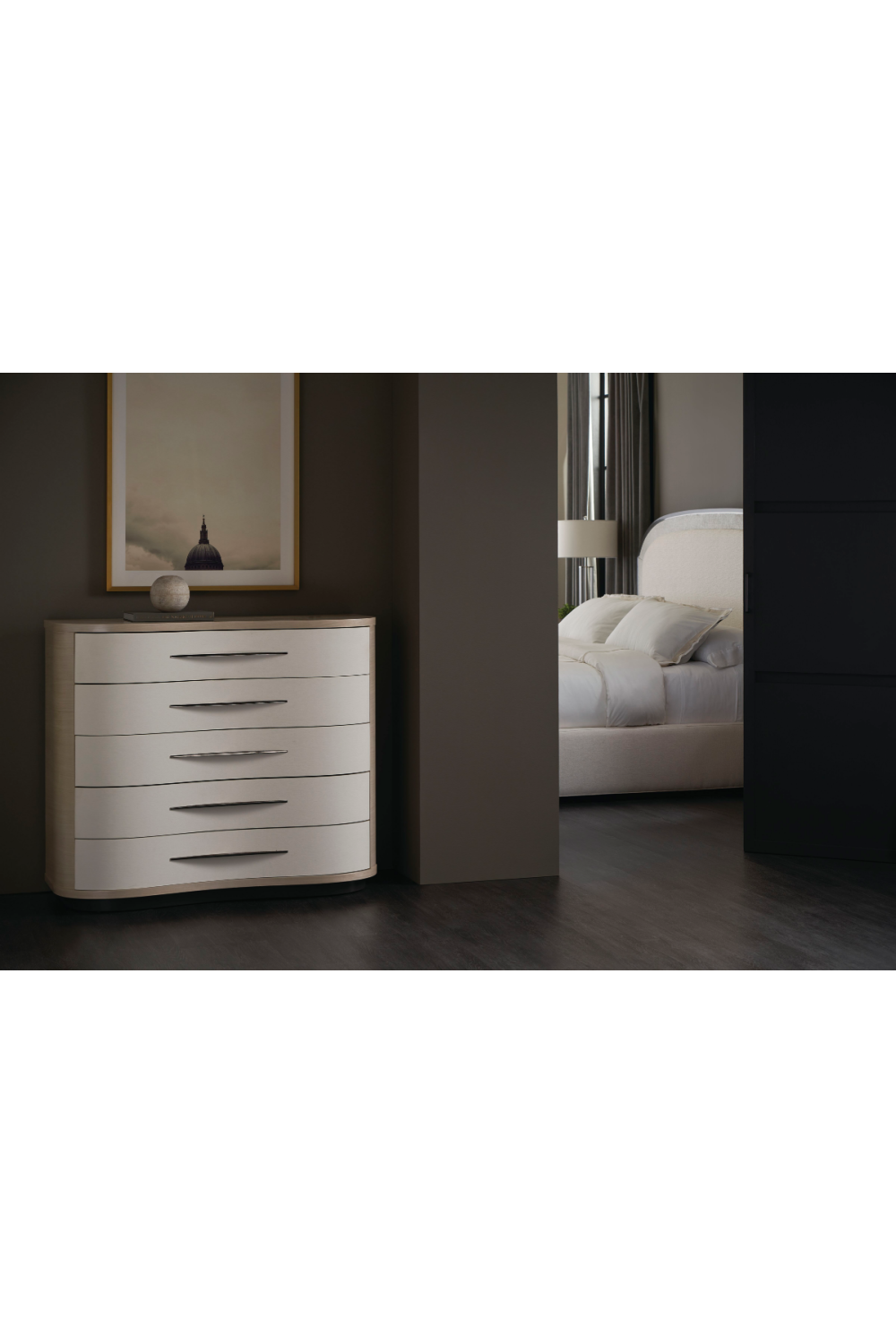 Arched Modern Bed | Caracole Wanderlust | Oroa.com