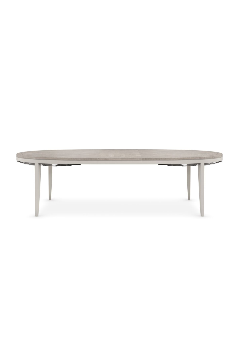 Gray Maple Oval Dining Table | Caracole Coronet | Oroa.com