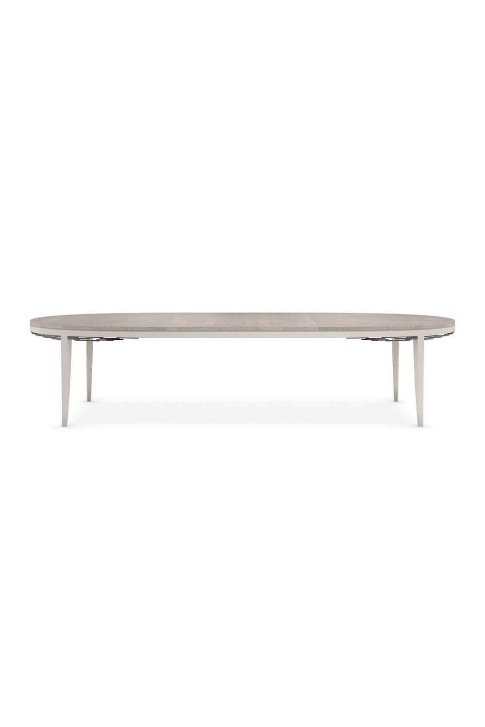 Gray Maple Oval Dining Table | Caracole Coronet | Oroa.com