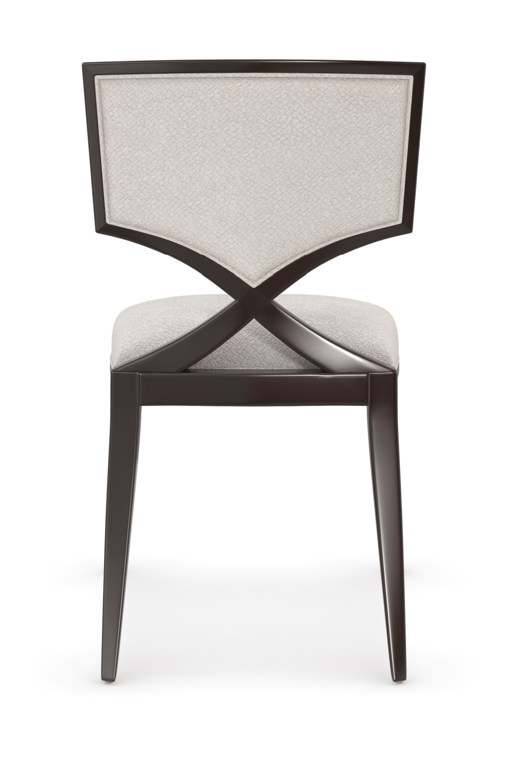 Ivory Chenille Dining Chair | Caracole First Chair | Oroa.com