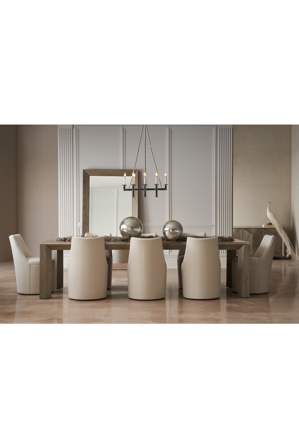 Ash Driftwood Floor Mirror | Caracole Pondering | Oroa.com