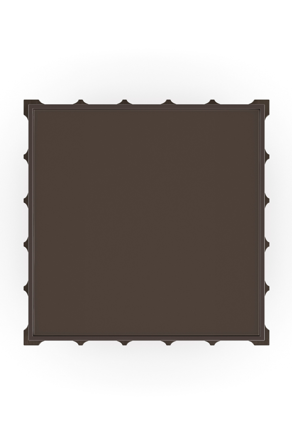 Brown Fluted Bar Table | Caracole Up To You | Oroa.com