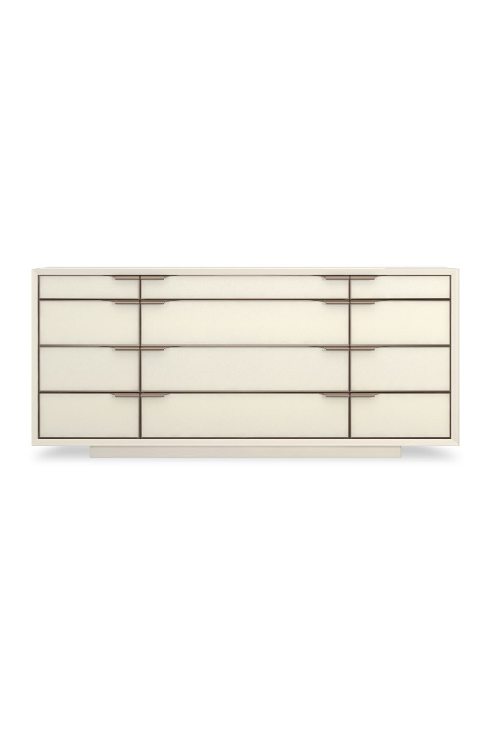 Textured Vinyl Dresser | Caracole All Wrapped Up | Oroatrade.com