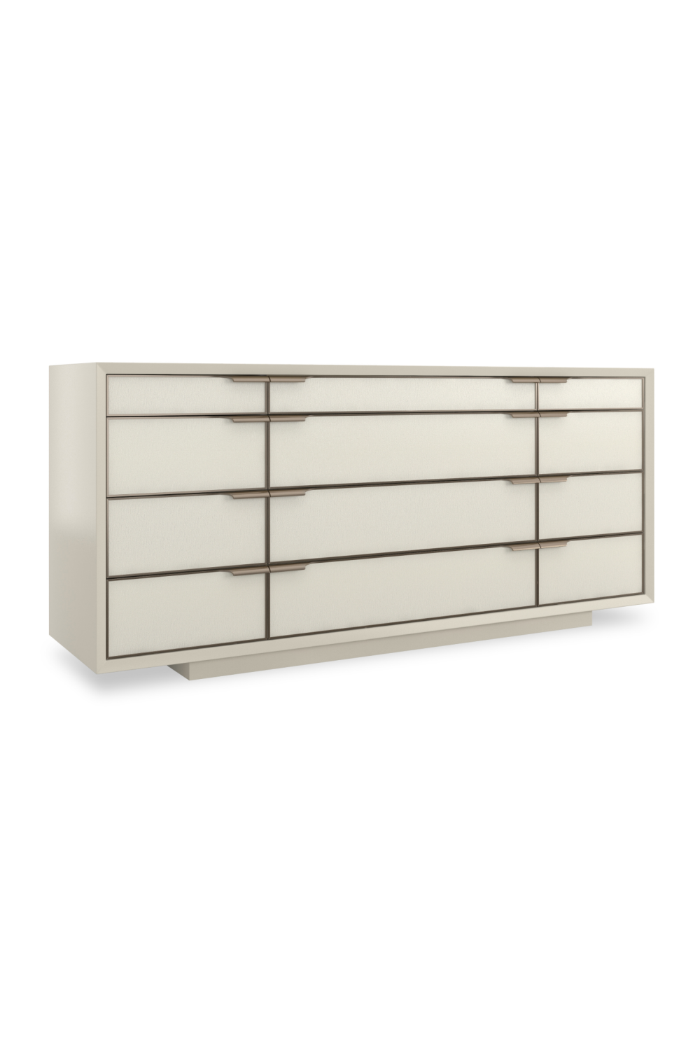 Textured Vinyl Dresser | Caracole All Wrapped Up | Oroatrade.com