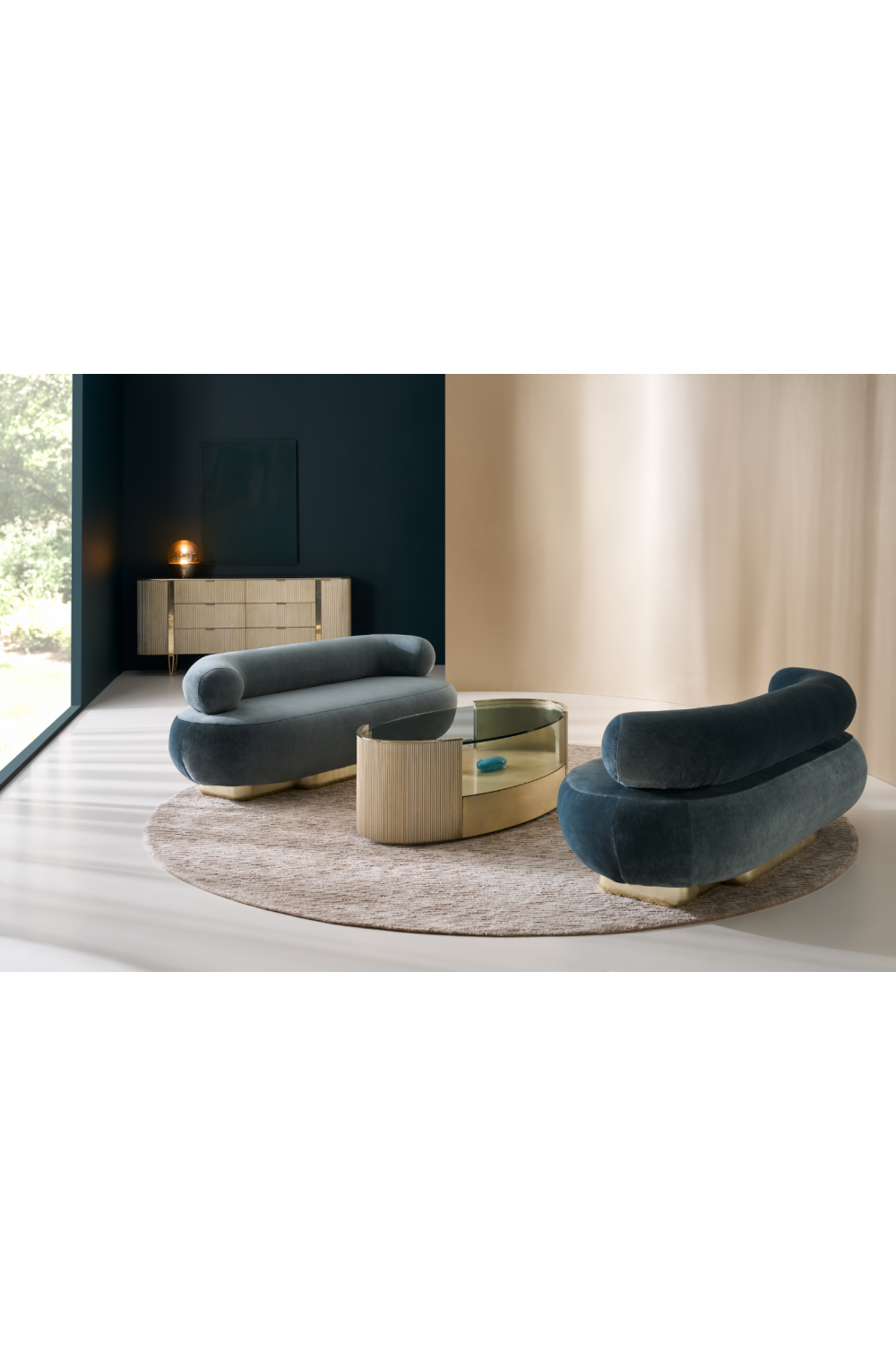 Fluted Front 6-Drawer Dresser | Caracole Love At First Sight | Oroa.com