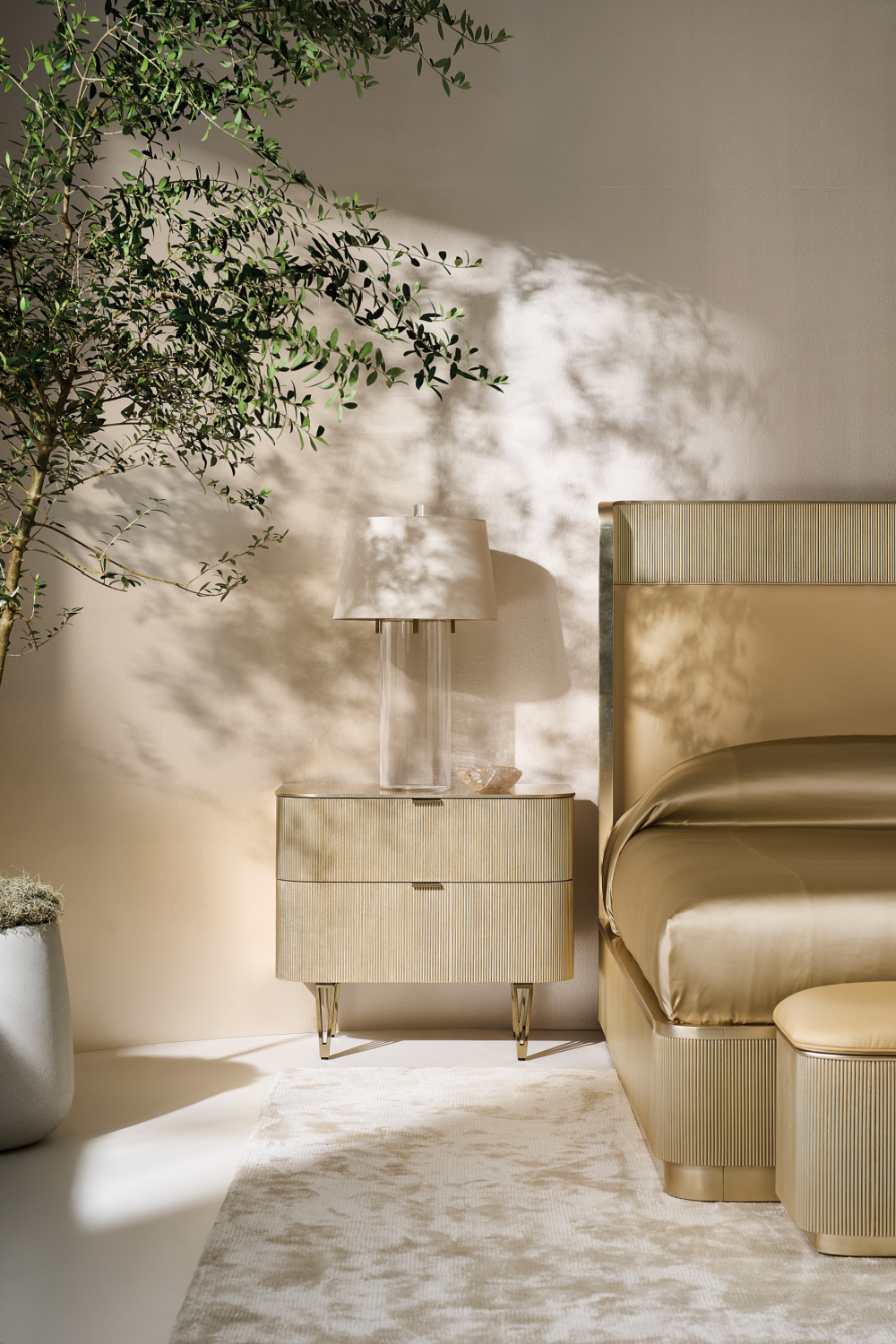 Leather Storage Bed Bench | Caracole For The Love Of Bed Bench | Oroa.com