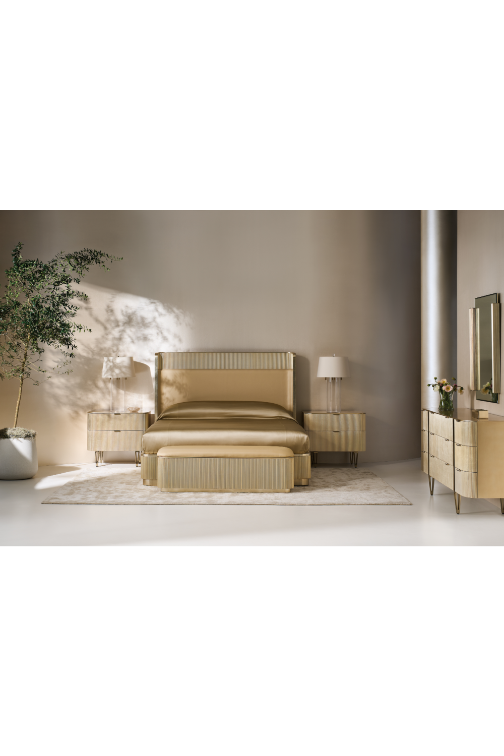 Leather Storage Bed Bench | Caracole For The Love Of Bed Bench | Oroa.com