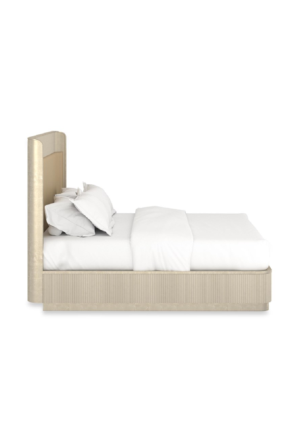 Reeded Headboard King Bed | Caracole Fall In Love | Oroa.com