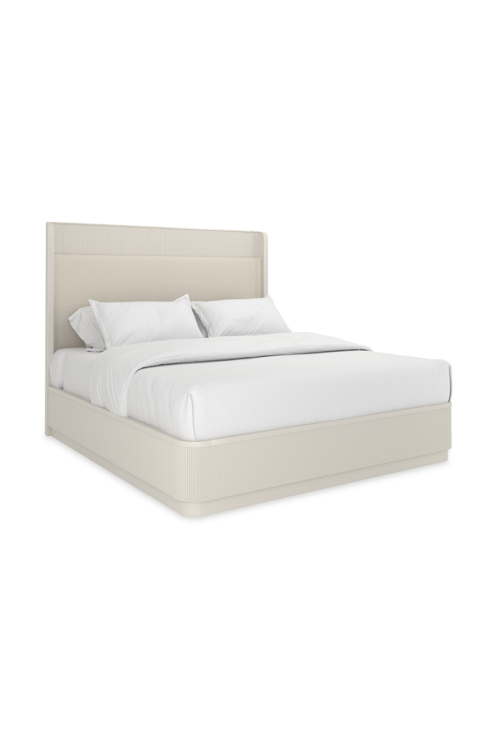 Reeded Headboard King Bed | Caracole Fall In Love | Oroa.com