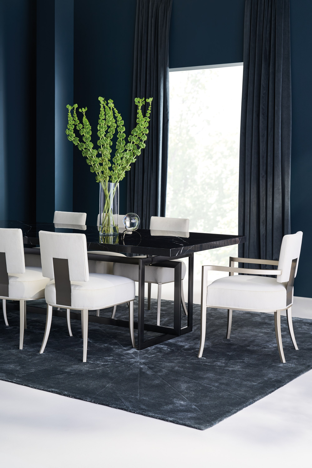 Stone Top Dining Table | Caracole Wish You Were Here | Oroa.com
