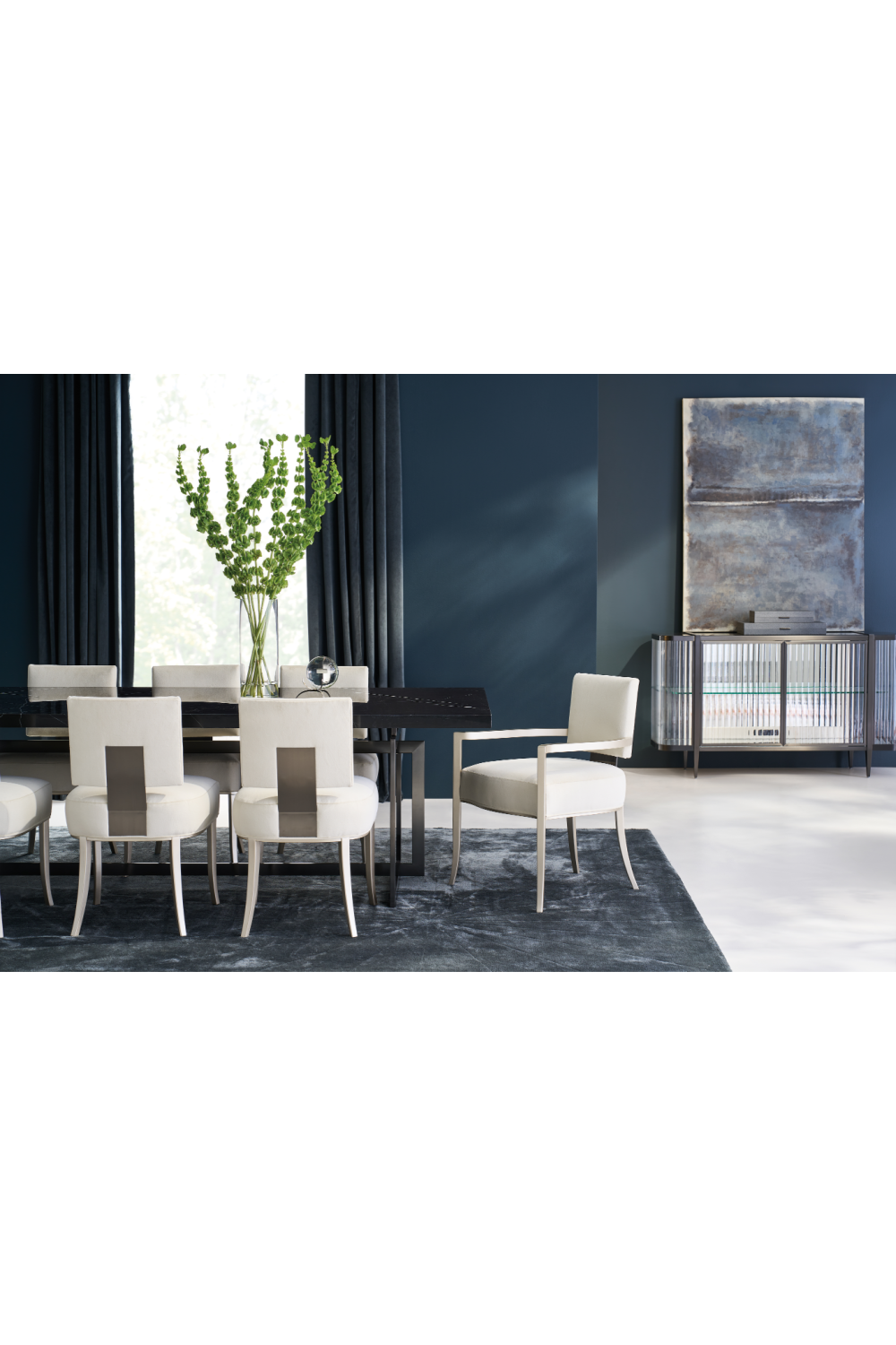 Wavy Mirror 2-Door Sideboard | Caracole Stop And Stare | Oroa.com