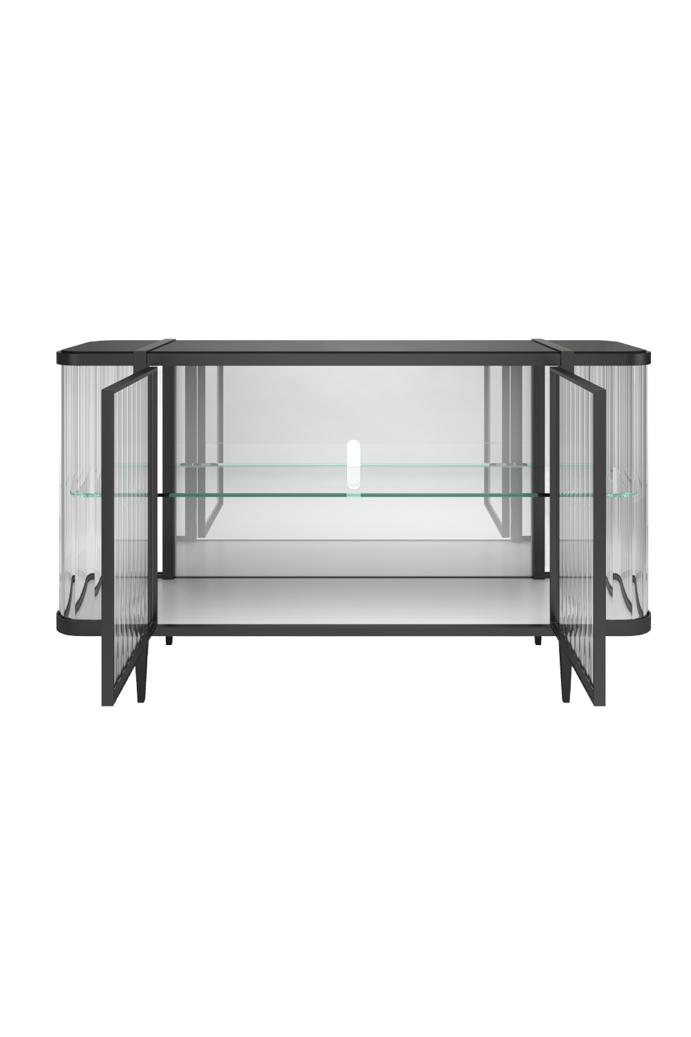 Wavy Mirror 2-Door Sideboard | Caracole Stop And Stare | Oroa.com