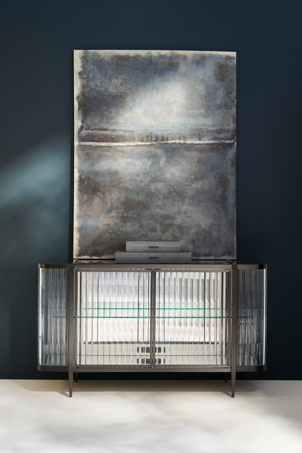 Wavy Mirror 2-Door Sideboard | Caracole Stop And Stare | Oroa.com