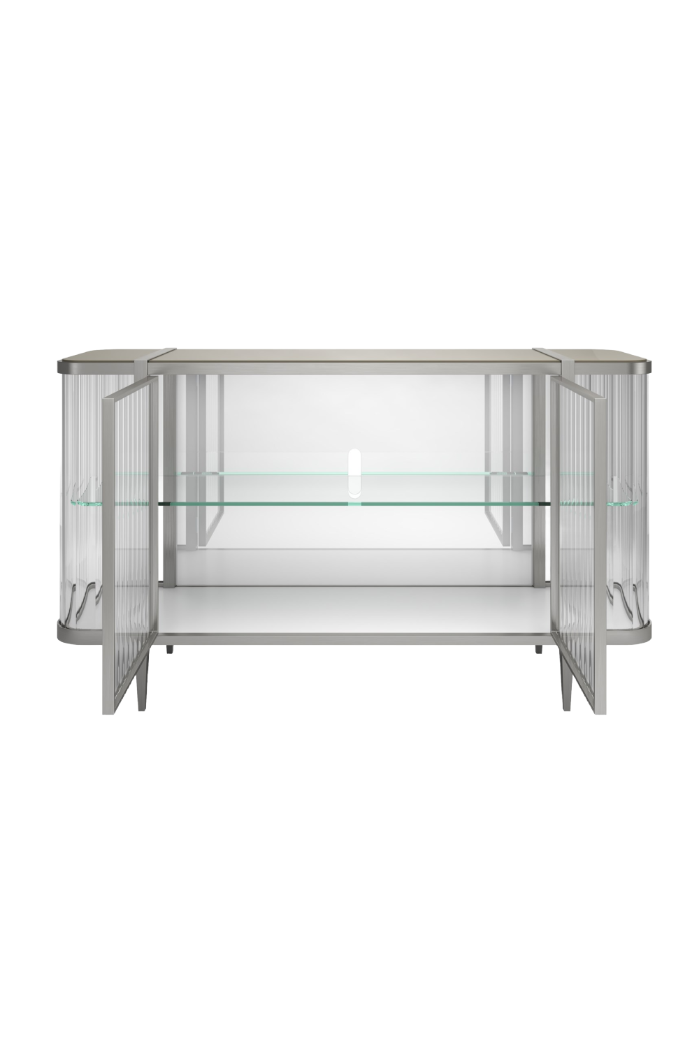 Wavy Mirror 2-Door Sideboard | Caracole Stop And Stare | Oroa.com