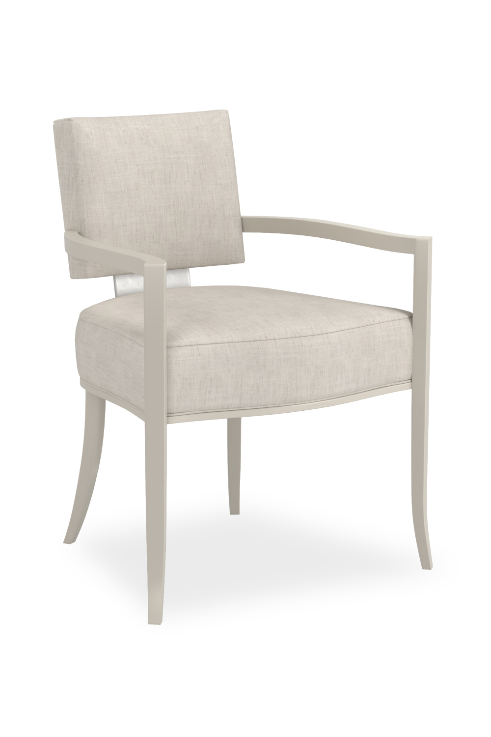 Square Back Dining Armchair | Caracole Reserved Seating | Oroa.com
