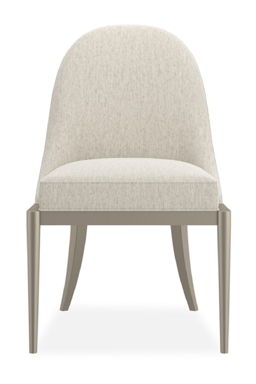 Ecru Arched-Back Side Chair | Caracole Natural Choice | Oroa.com