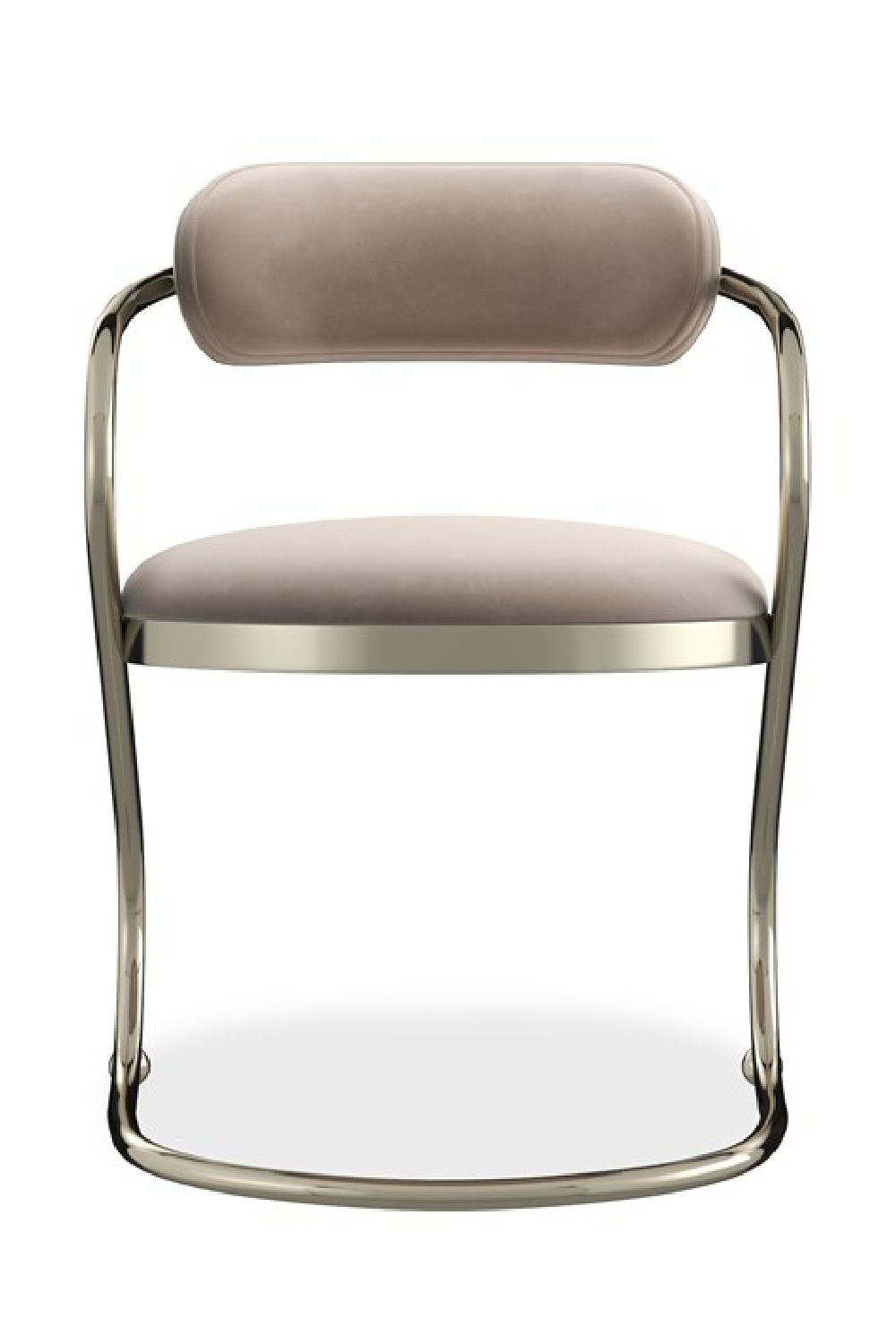 Wavy Cantilevered Dining Chair | Caracole Retrospect | Oroa.com