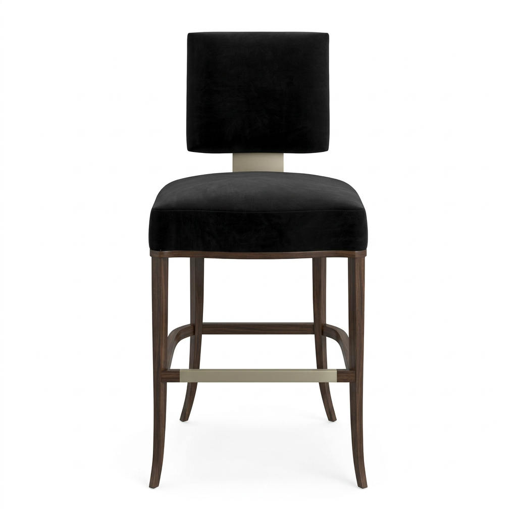 Square-Back Counter Stool | Caracole Reserved Seating | Oroa.com