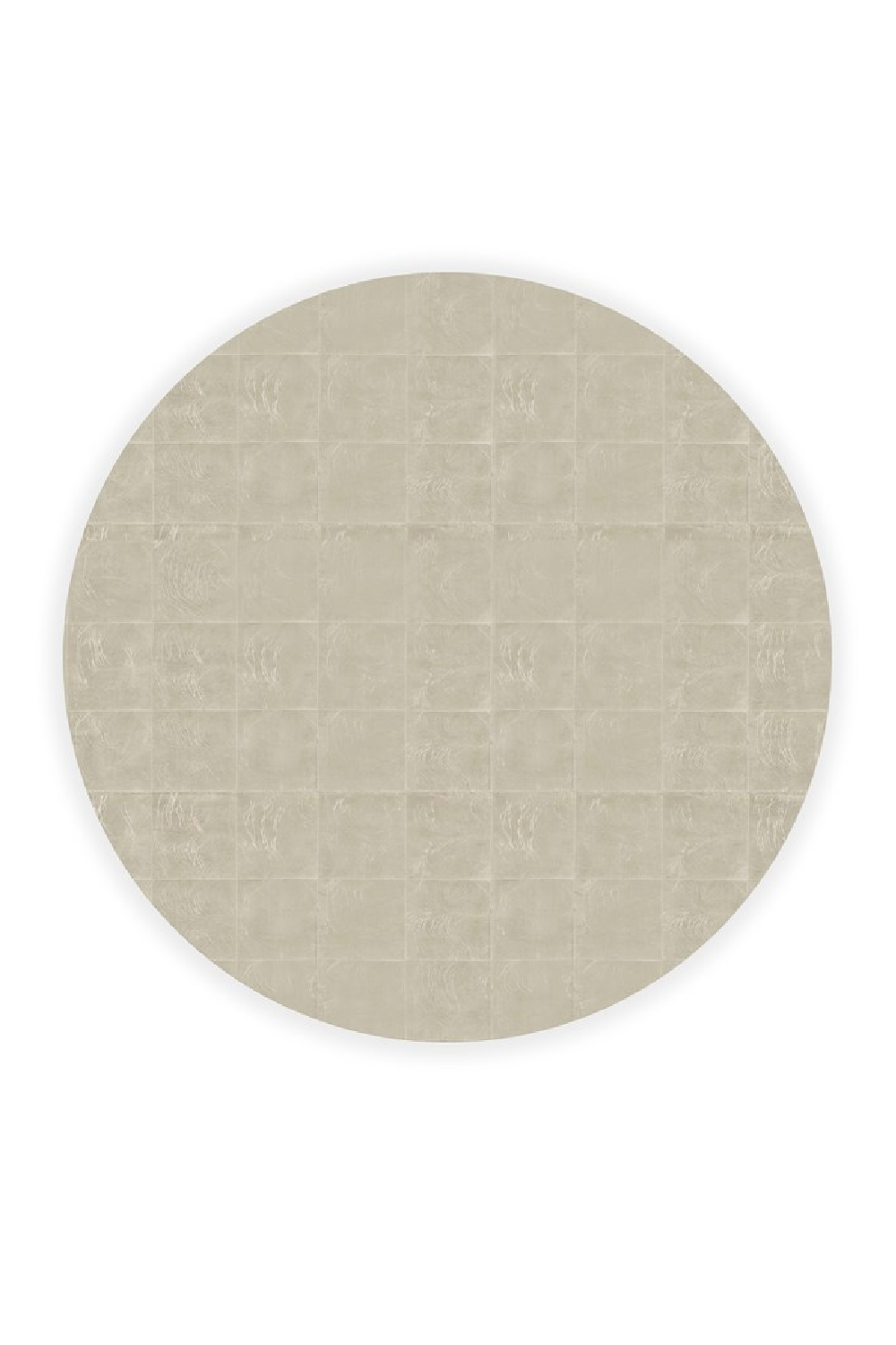 Taupe Silver Round Coffee Table | Caracole Coffee Couture | Oroa.com