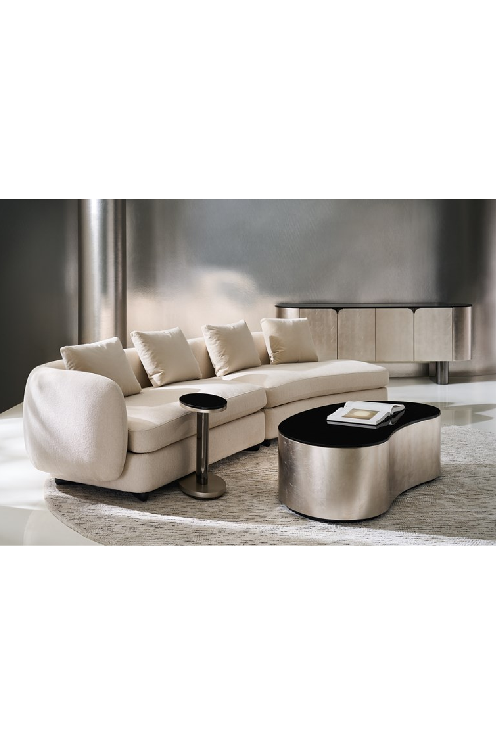 Bean Shaped Side Table | Caracole Adele | Oroa.com