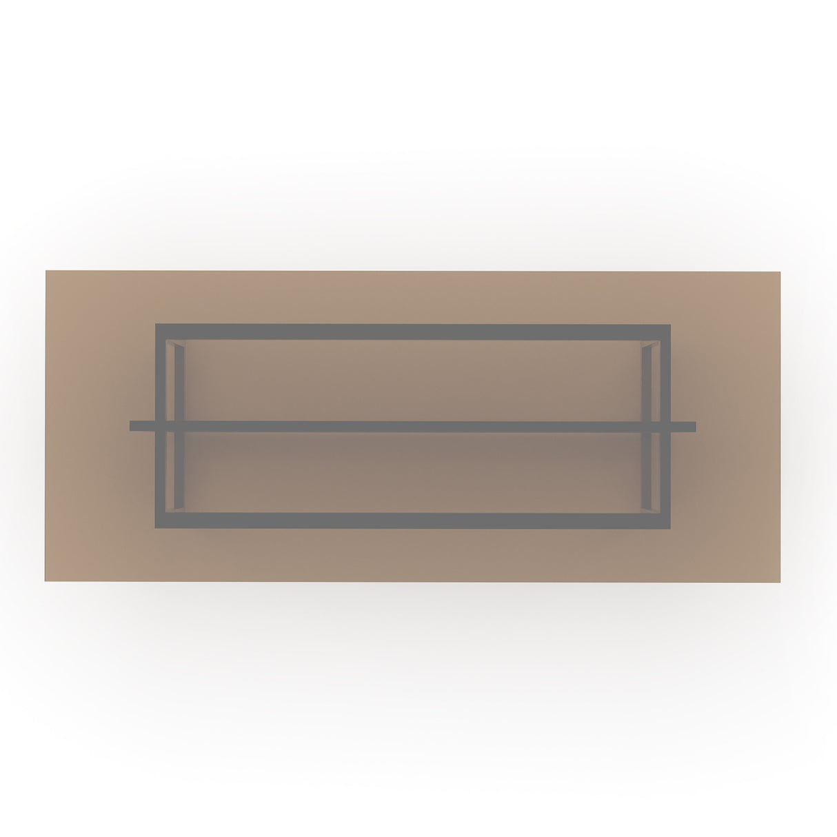 Smoked Bronze Glass Dining Table | Oroa.com