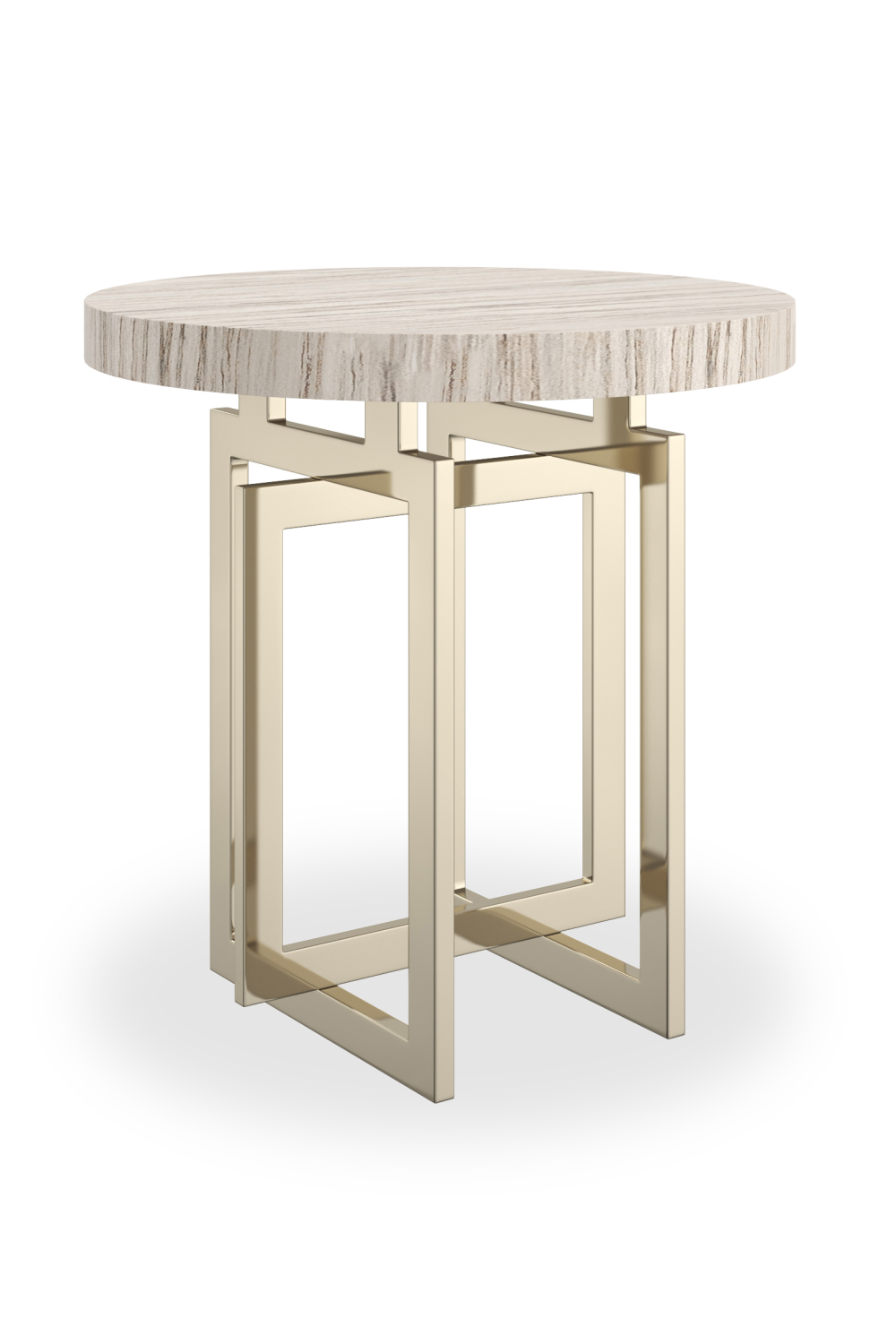 Round Sandstone Side Table | Caracole Wish You Were Here | Oroa.com