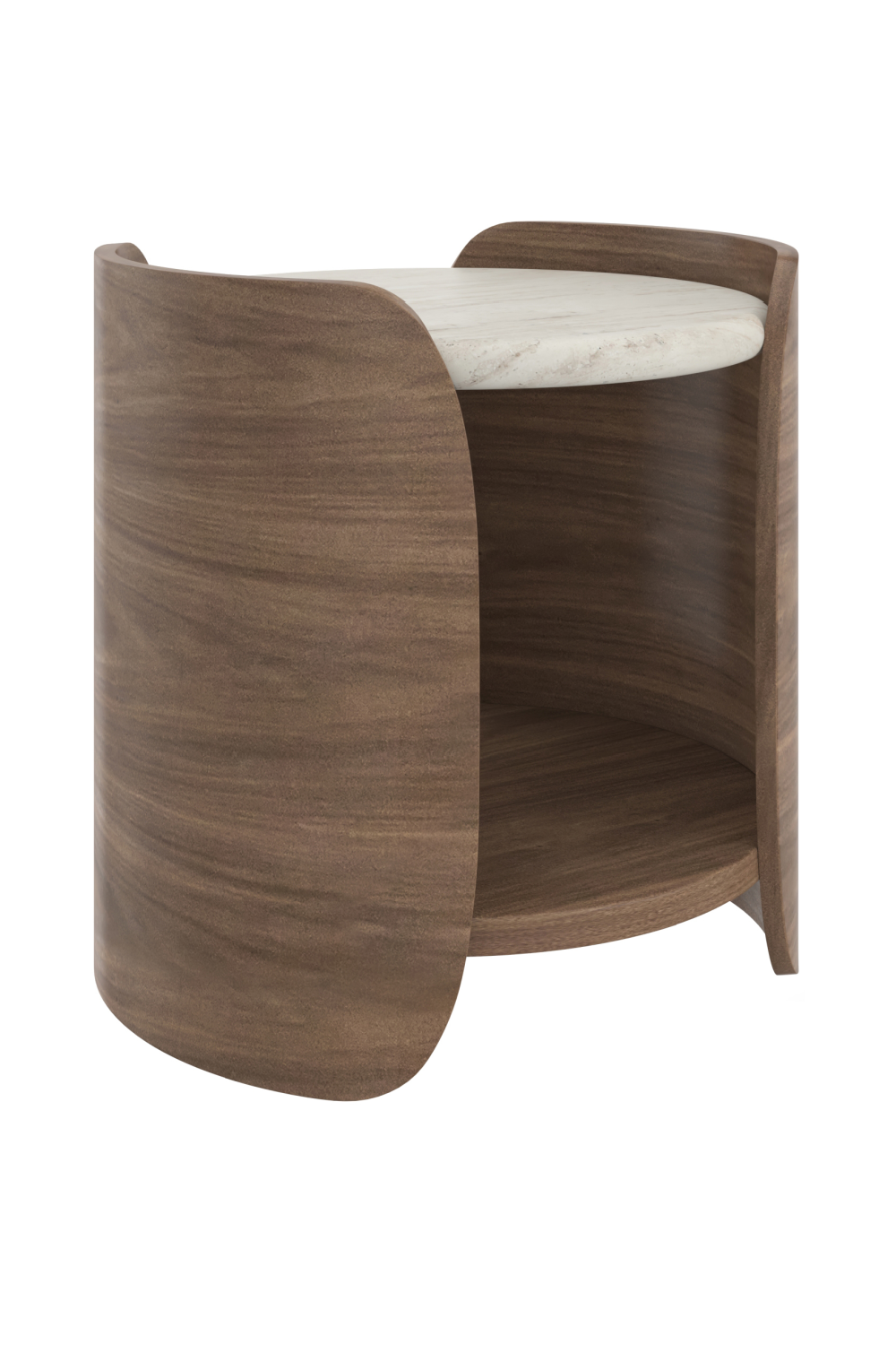 Wood Shelf Side Table | Caracole Fleur | Oroa.com