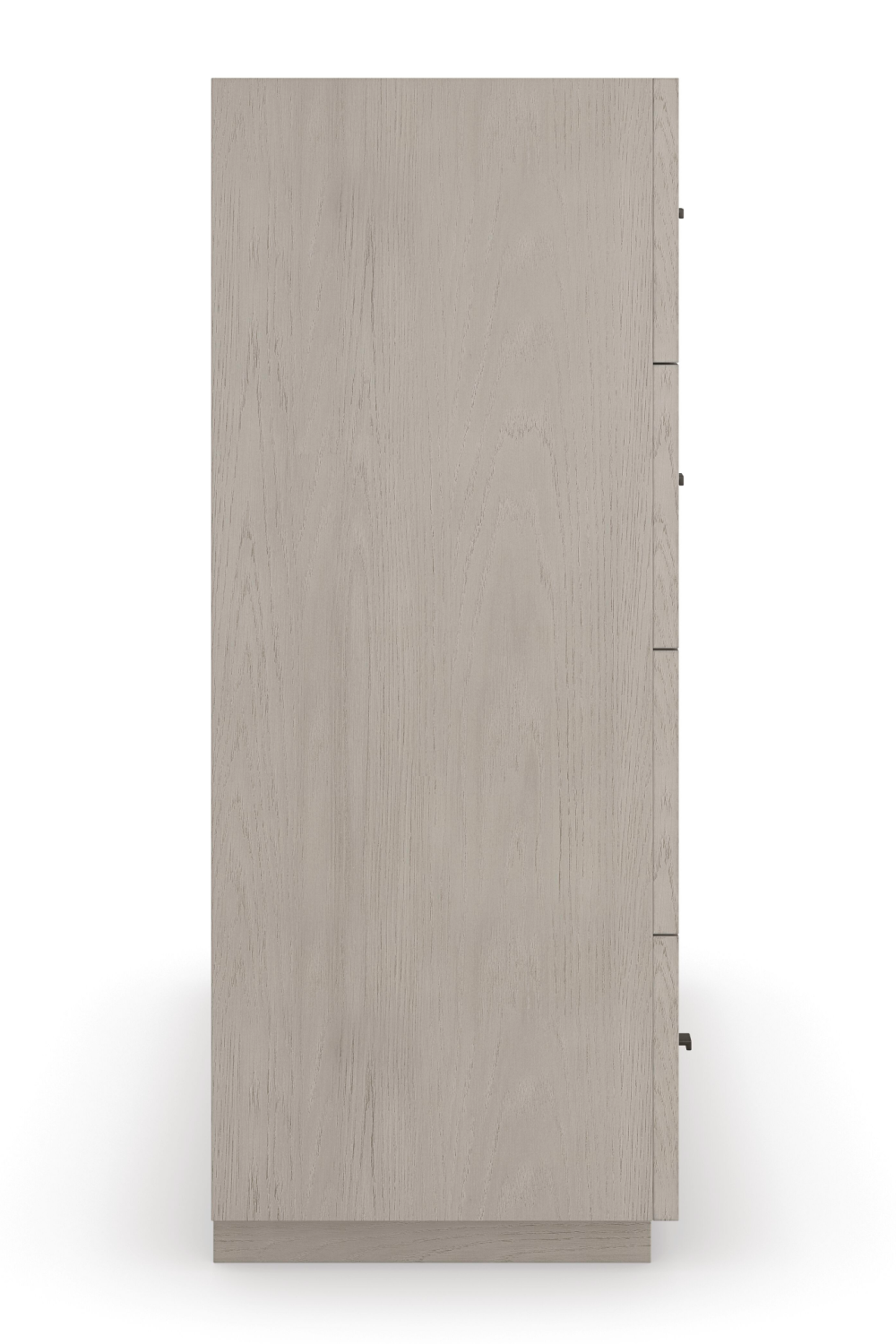 Taupe Slatted Oak 4-Drawer Chest – Clancy – alternate view 5