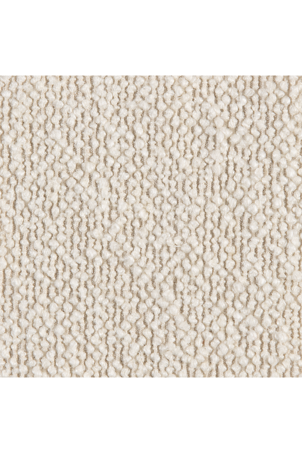 White Boucle Accent Chair | Caracole Leo | Oroa.com