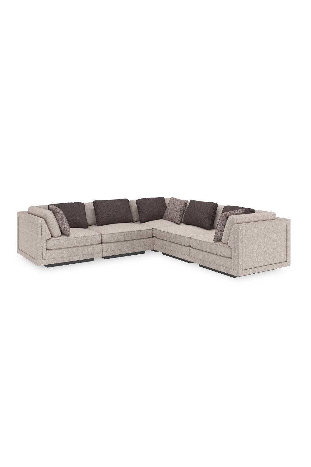 Beige Corner Sofa | Caracole Fusion | Oroa.com