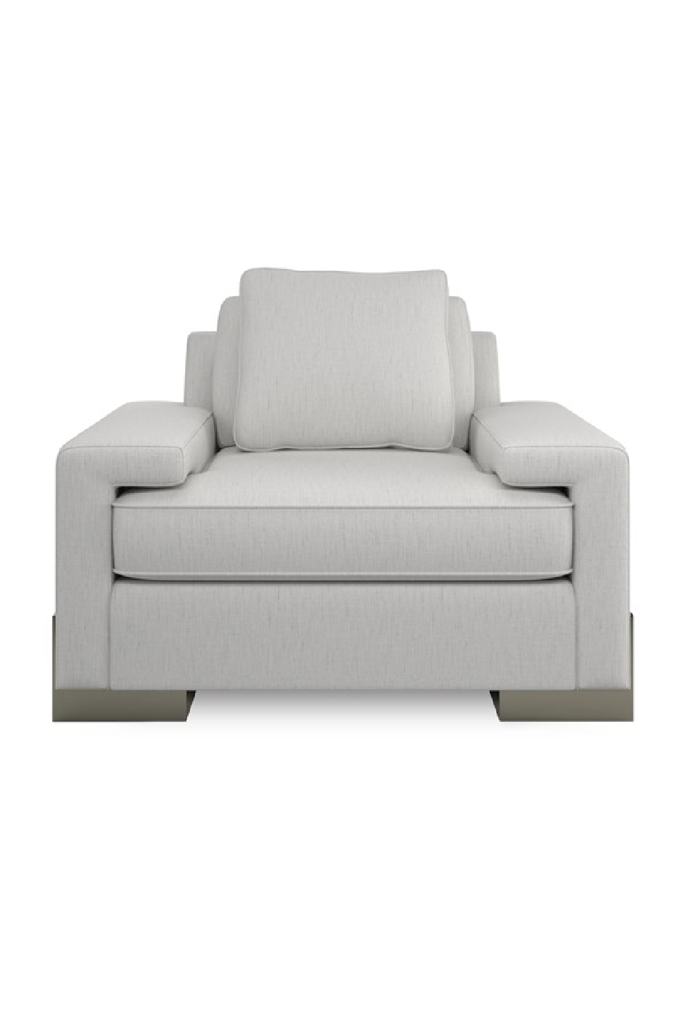 Gray Shelf-Arm Lounge Chair | Caracole I'm Shelf-Ish | Oroa.com