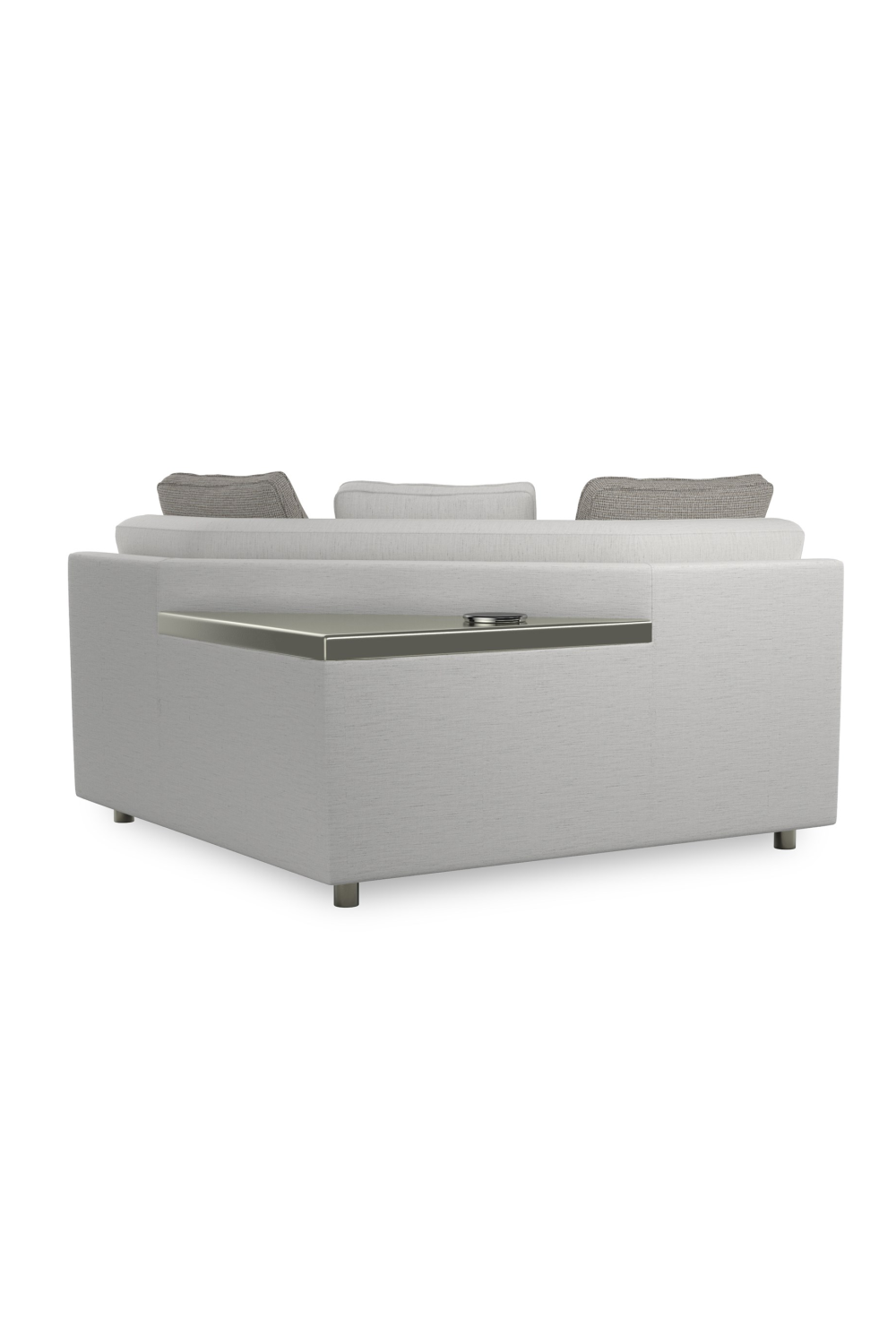 Gray Sectional Sofa | Caracole I'M Shelf-Ish | Oroa.com