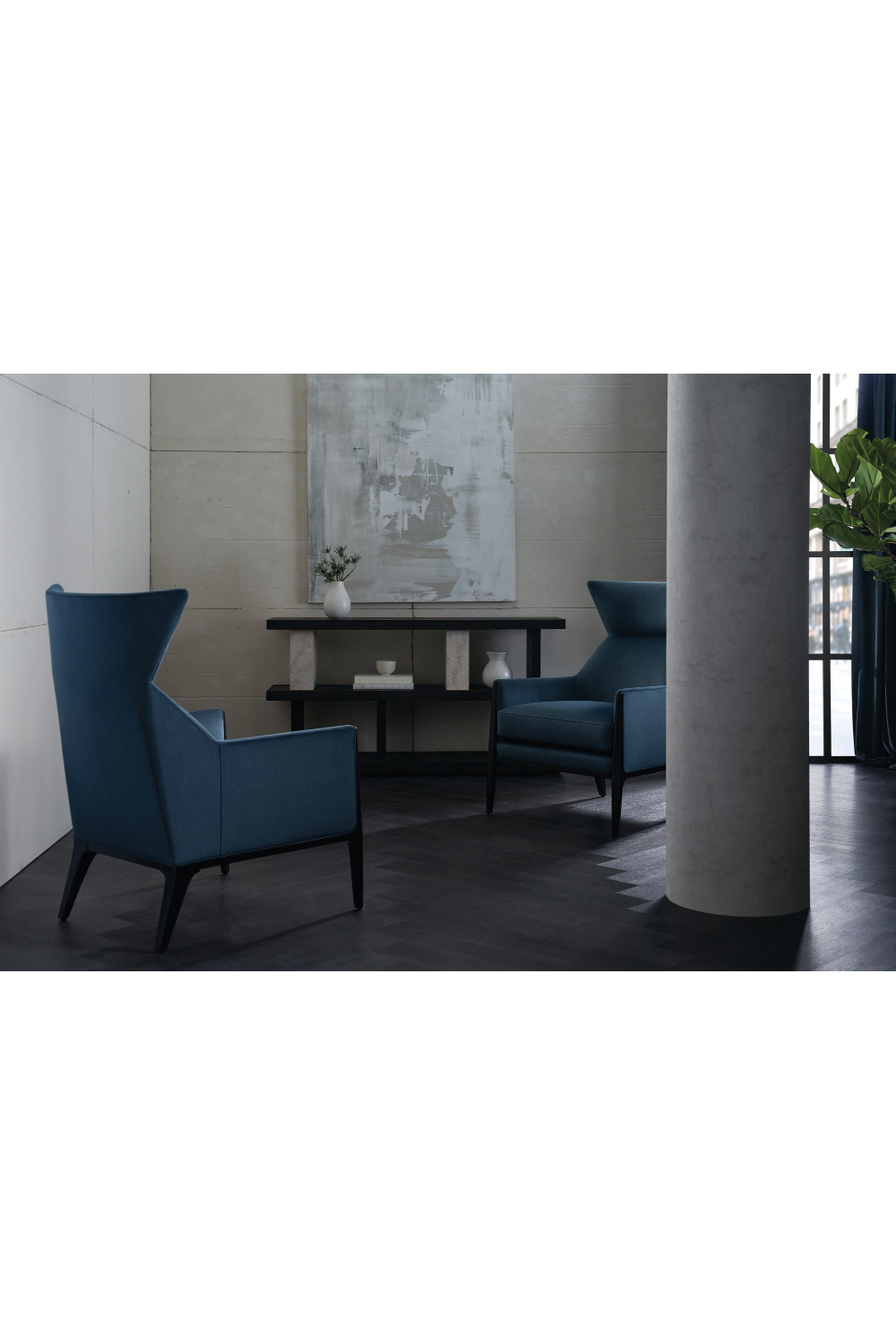 Modern Wingback Occasional Chair | Caracole Boundless | Oroatrade.com