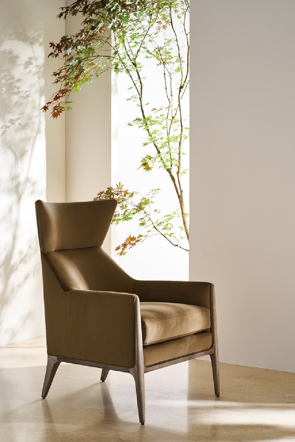 Modern Wingback Occasional Chair | Caracole Boundless | Oroatrade.com