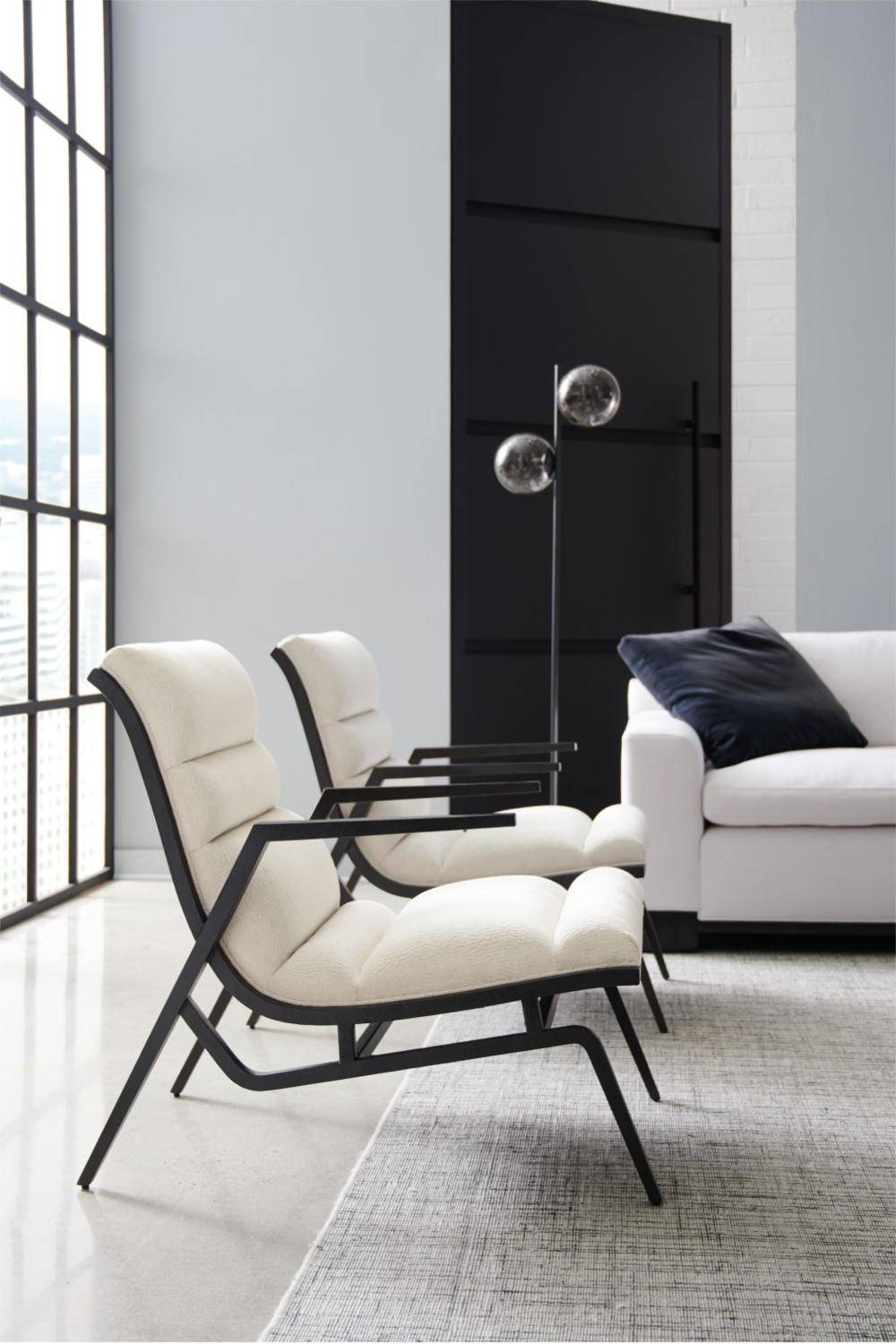 Modern Cream Sofa | Caracole Remix | Oroa.com