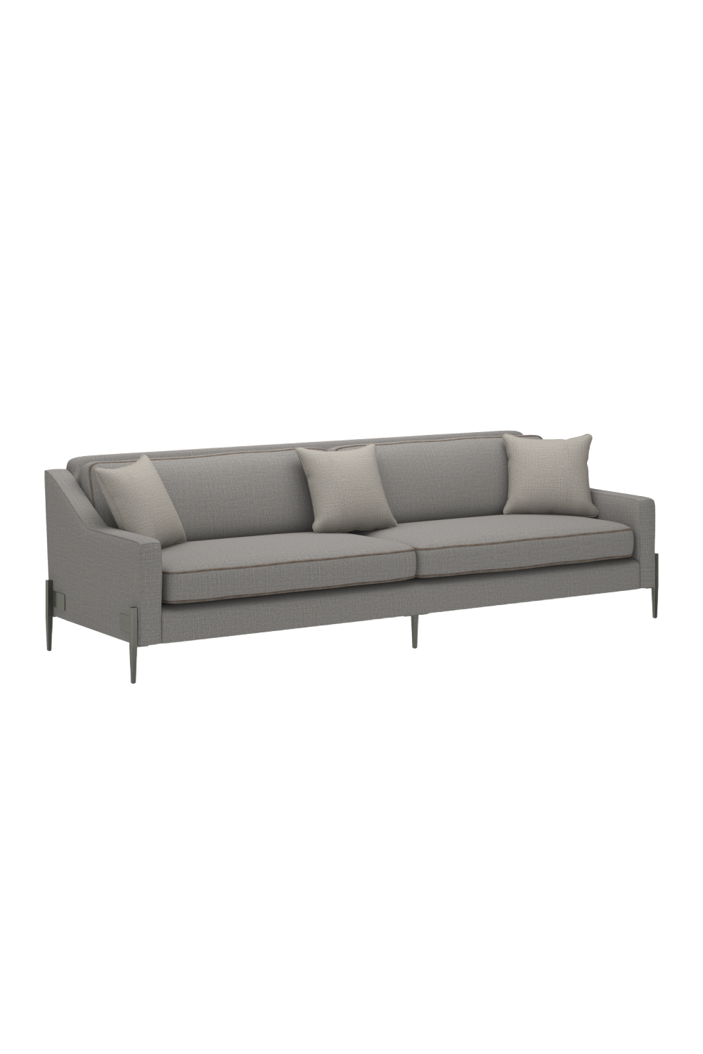 Gray Wool Blend Sofa | Caracole Remix | Oroa.com