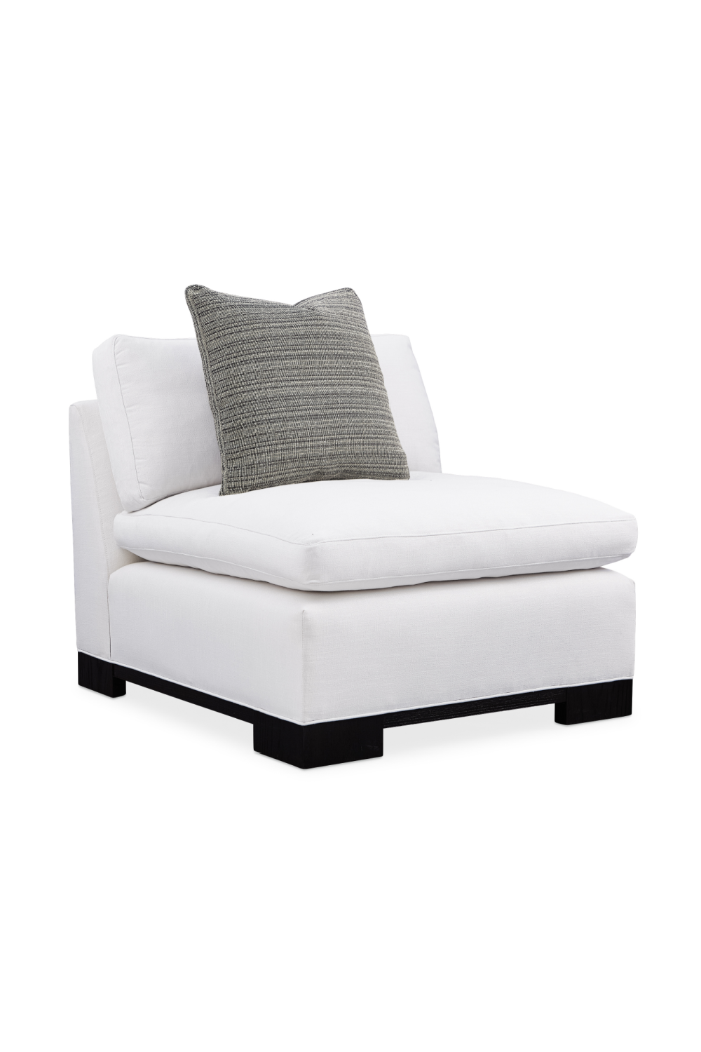 White Modern Modular Sofa – Refresh – angled view
