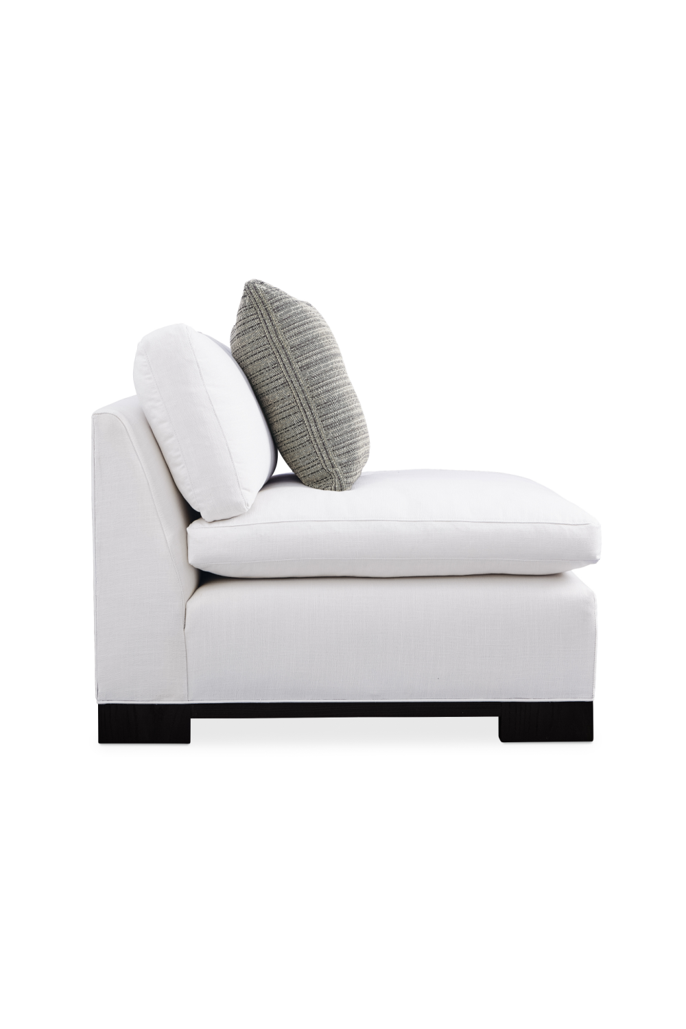 White Modern Modular Sofa – Refresh – side view