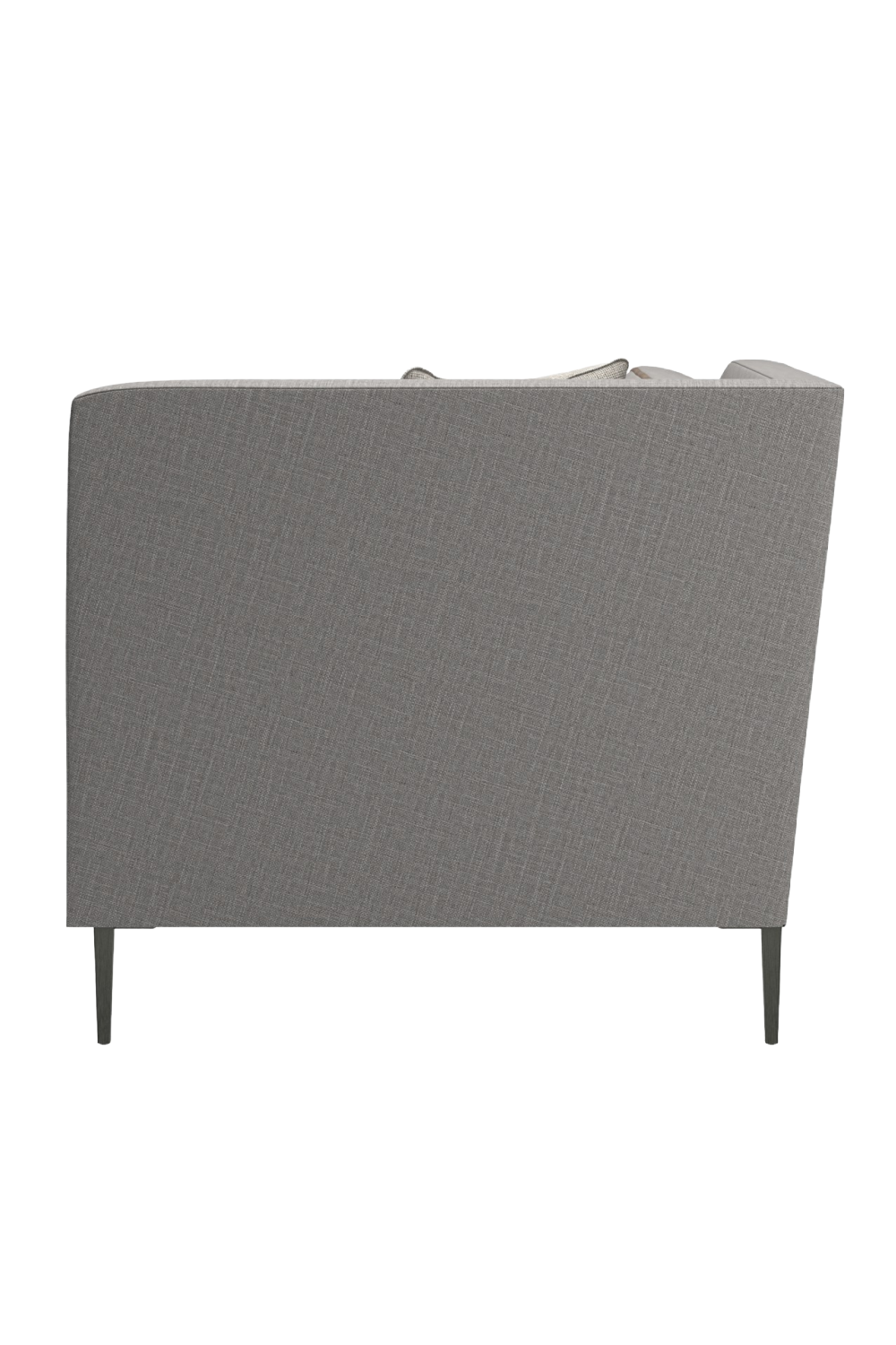 Gray Wool Blend Modular Chair | Caracole Remix | Oroa.com