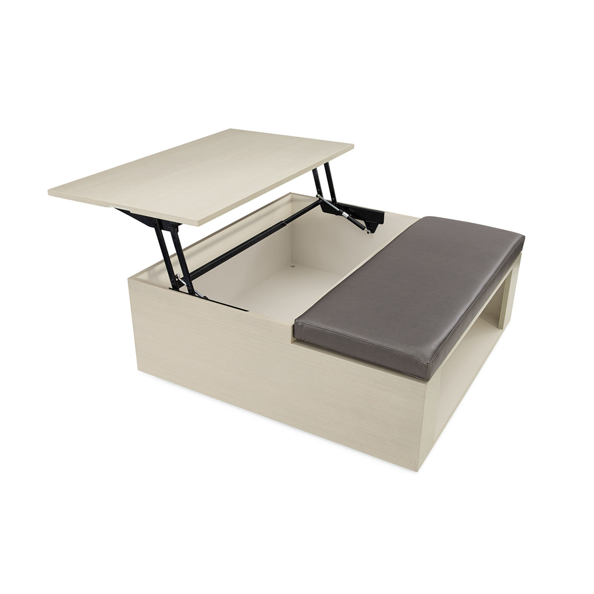 Taupe Lift-Top Coffee Table | Oroa.com