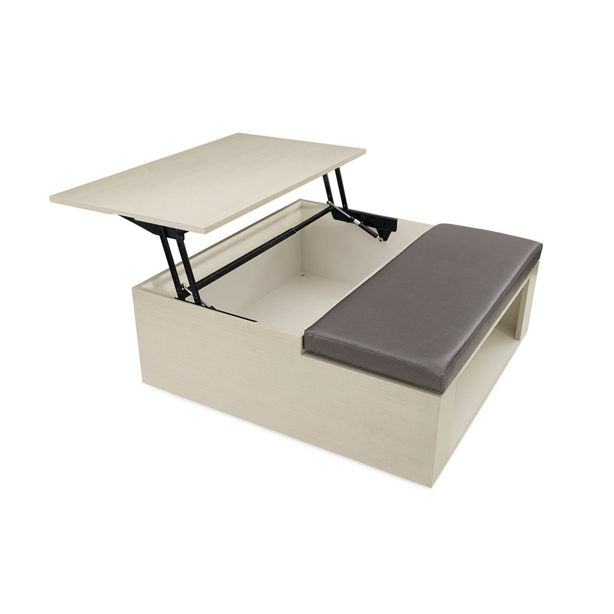 Taupe Lift-Top Coffee Table – Repetition – alternate view 6