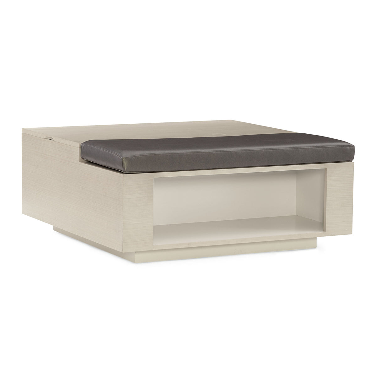 Taupe Lift-Top Coffee Table – Repetition – side view