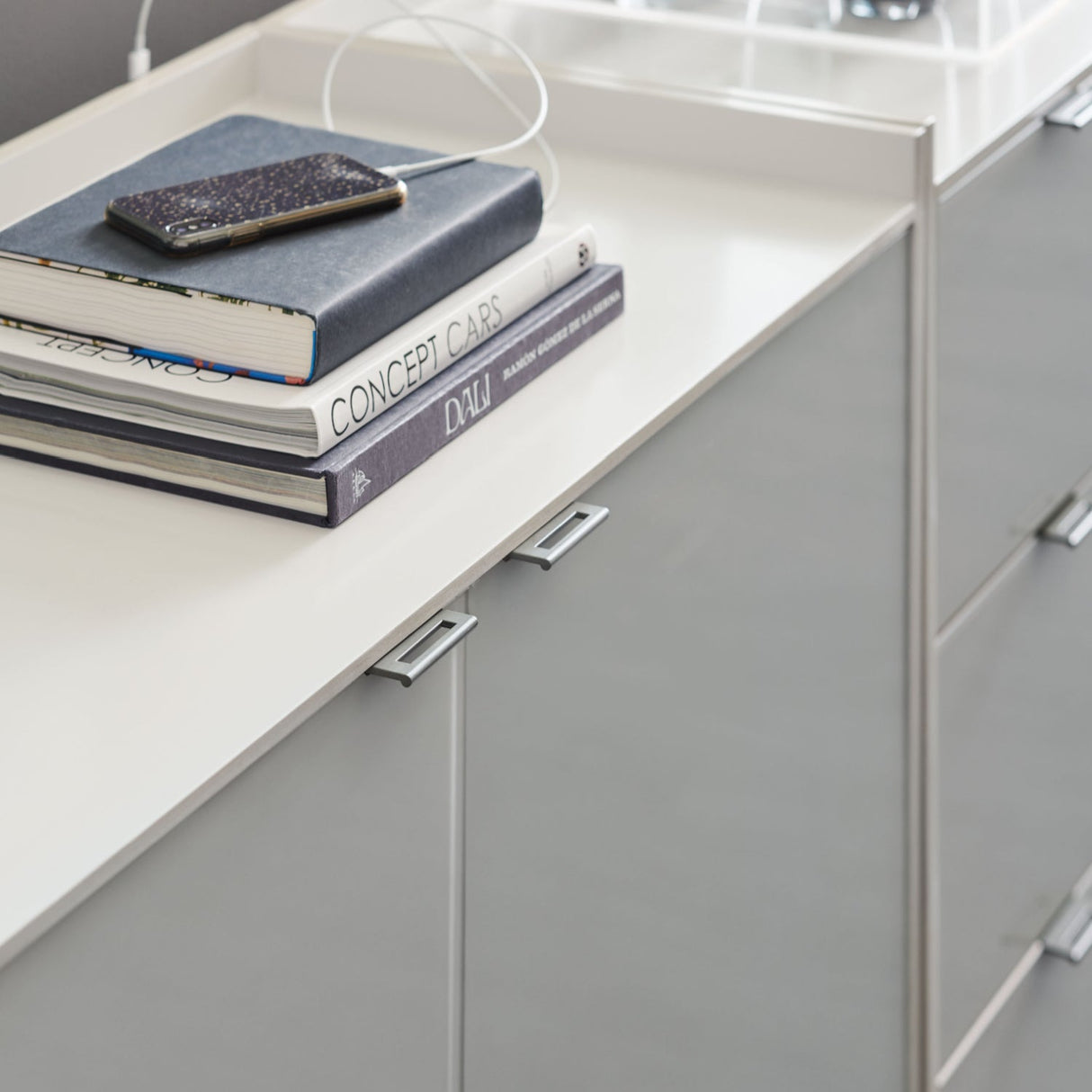 Gray 2-Door Chest – Expressions – alternate view 7